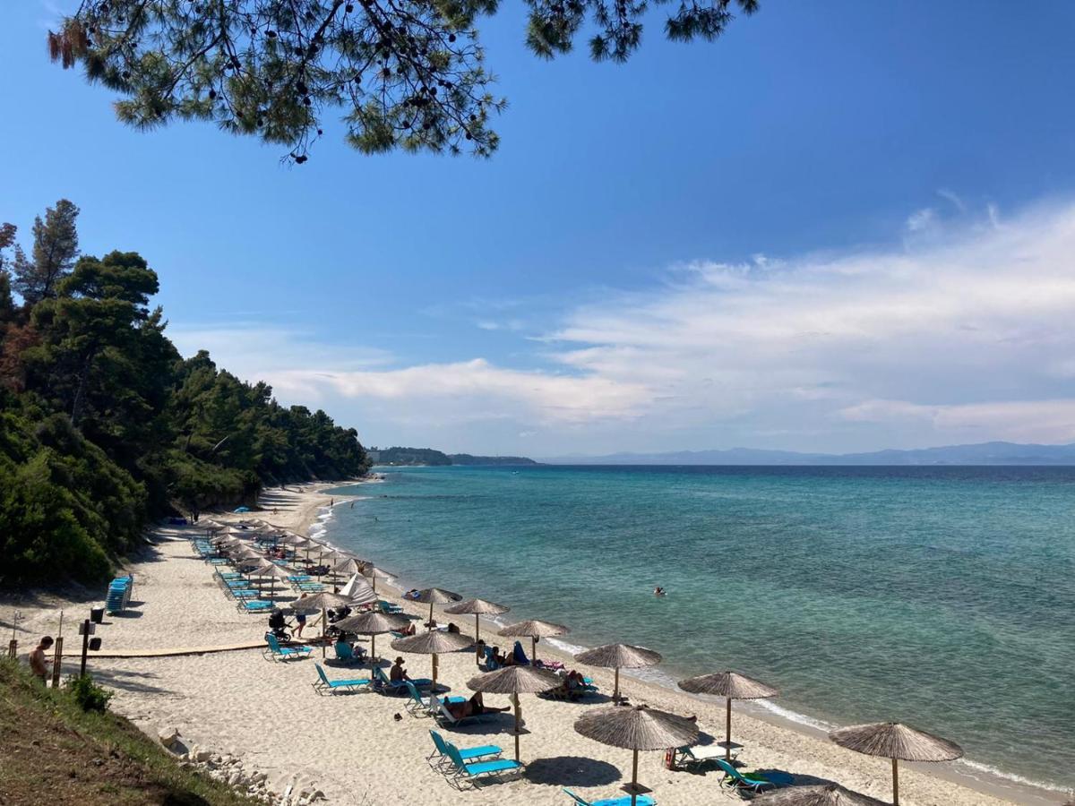 Dekalo Seaside Villa, Kryopigi Exteriör bild